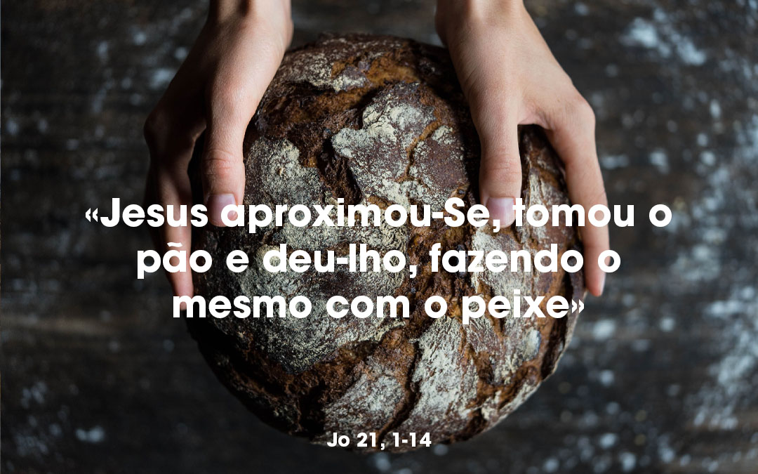 Jesus Aproximou Se Tomou O P O E Deu Lho Fazendo O Mesmo O Peixe